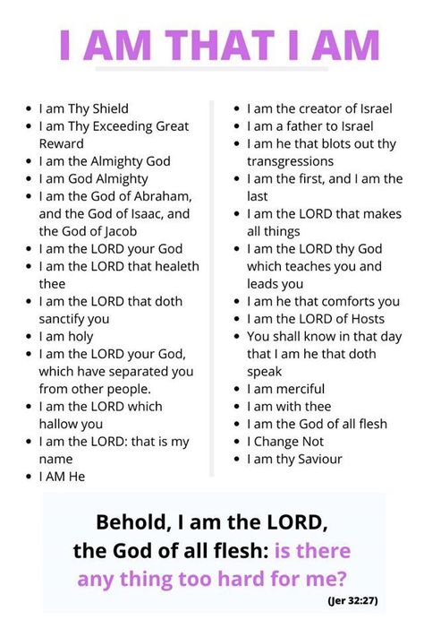 In this affirmations of God article, I want to explore the statements made by God Himself and who He declared Himself to be. How do you explain God? God Is Who He Says He Is, Who Is God Bible Study, Who God Is, Names Of God And Meanings, Different Names Of God, Joshua Verses, Scripture Affirmations, Who Is God, Psalms Quotes