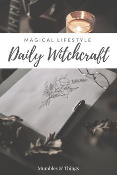 Witchy Habits, Daily Witchcraft, Grimoire Inspiration, Magickal Tips, Daily Magic, Witchcraft 101, Witchy Planner, Green Witchcraft, House Blessing