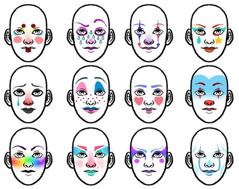 Makeup 2024, Drag Make-up, 2024 Ideas, Cute Clown, Swag Makeup, Clown Makeup, Arte Inspo, Signs And Symptoms, 영감을 주는 캐릭터