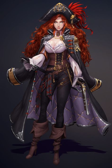 Anne Bonny, Anime Pirate, Pirate Cosplay, Chanel Party, Pirate Outfit, Pirate Art, Female Drawing, Pirate Woman, 영감을 주는 캐릭터