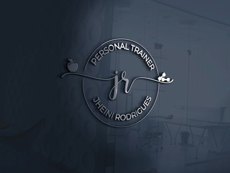 Personal Trainer Logo Ideas, Fitness Logo Design Ideas, Fitness Logo Design Personal Trainer, Personal Trainer Marketing, Personal Training Logo, Personal Trainer Logo, Fitness Branding, Personal Training Business, Gym Wall Decal