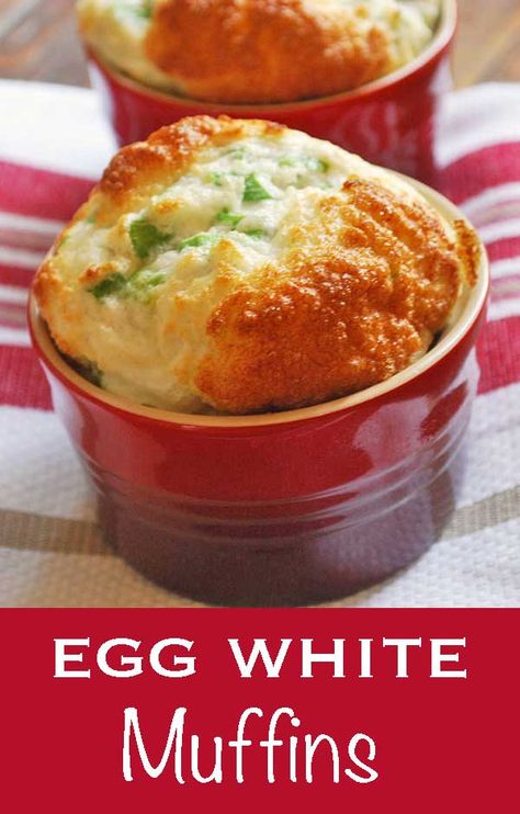 Egg White Muffins Crab Souffle, Egg White Frittata, Egg White Muffins, Egg White Breakfast, Egg White Recipes, Baking Therapy, Complete Meals, Weekday Breakfast, Frittata Recipe