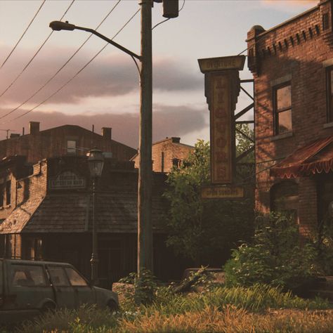 Apocalypse Aethstetic, Apocolypse Aethstetic, Apocalypse Town, Town Pictures, Apocalypse Books, Apocalypse Landscape, Dystopian Aesthetic, Apocalypse Aesthetic, Post Apocalypse