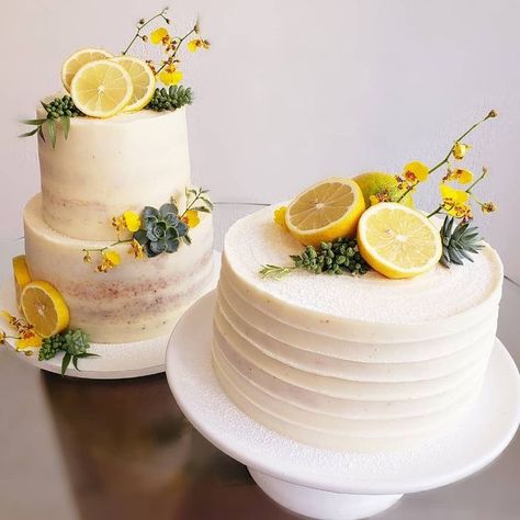 Lemon Wedding Cakes, Lemon Themed Party, Lemon Themed Bridal Shower, Bridal Shower Inspo, Citrus Wedding, Cake Studio, Bridal Shower Cake, Lemon Cake, Bridal Shower Theme