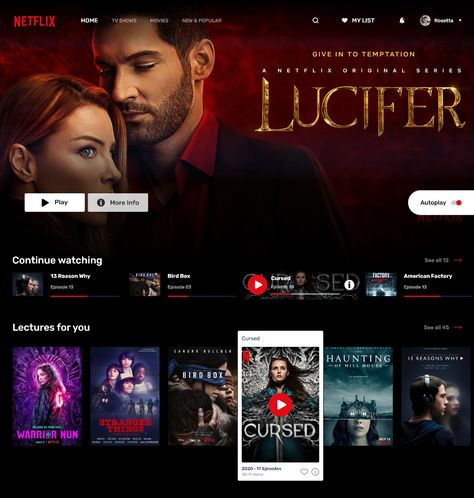 Netflix Layout, Netflix Home Page, Movie Website Design, Netflix Redesign, Netflix Theme, Netflix Design, Flexible Tv, Netflix Wallpaper, Netflix Website