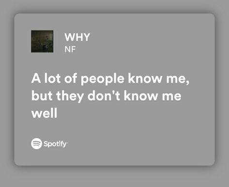 Nf Lyrics, Diana Quotes, Nf Quotes, Spotify Quotes, Song Spotify, Nf Real Music, Songs That Describe Me, Short Instagram Captions, Meaningful Lyrics