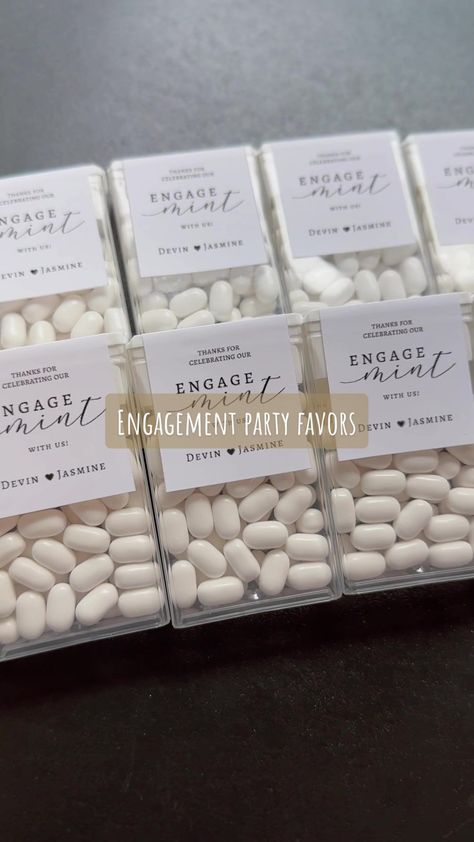 Engagement Party Favors Diy, Jasmine Nguyen, Mint Party, Engagement Party Diy, Engagement Party Favors, Engagement Favors, Diy Party Favors, Diy Wedding Favors, Wedding Gift Favors