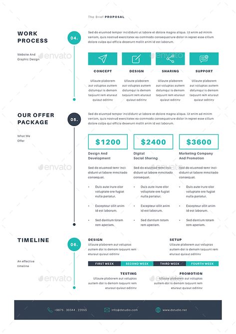 Rfp Design, Website Proposal, Farm Marketing, Proposal Format, Marketing Proposal, Proposal Design, Project Proposal Template, Business Proposal Template, Work Goals