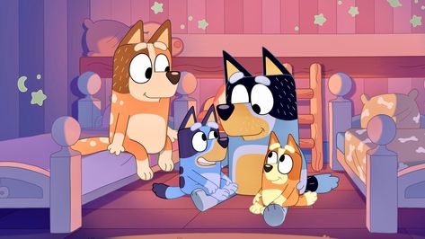 Bluey Family Picture, Bluey Cartoon Wallpaper Desktop, Bandit Heeler Bluey, Bluey Pictures, Bluey Bandit, Bluey Art, Fiesta Bluey, Bandit Heeler, Computer Wallpaper Hd