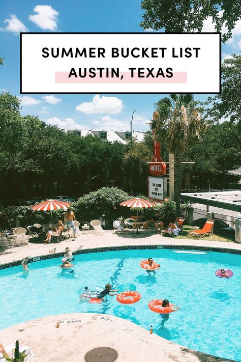 Bucket List For Summer, Austin Bucket List, To Do In Austin Texas, Austin Vacation, Weekend In Austin, Texas Bucket List, Austin Travel, Best Weekend Trips, Things To Do In Austin