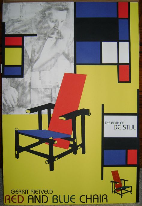 Schroder House, Website Graphic Design, Theo Van Doesburg, 1980s Art, Drawing Desk, Gerrit Rietveld, Graphic Design Styles, Graphic Design Blog, Bauhaus Poster