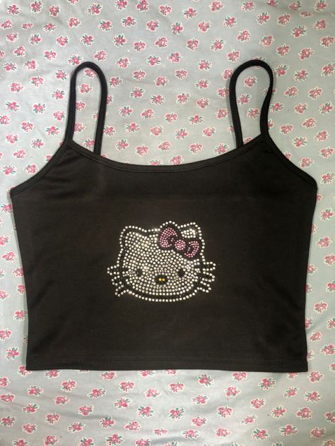 Hello Kitty Tube Top, Ropa Hello Kitty, Spiderman Pjs, Emo Crop Top, Hello Kitty Crop Top, Hello Kitty Tank Top, Hello Kitty Top, Hello Kitty Shirt, 달력 디자인