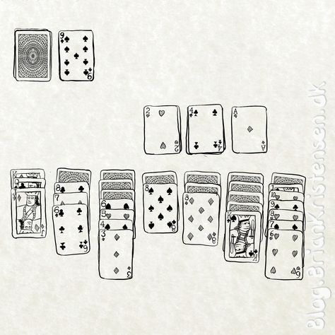 How to draw a Solitaire card deck How To Draw Playing Cards, Deck Of Cards Sketch, Deck Cards Tattoo, Pack Of Cards Tattoo, Playing Cards Doodle, Playing Card Sketch, Card Deck Drawing, Deck Of Card Drawing, House Of Cards Tattoo