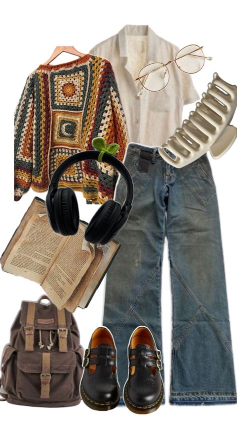 Look 80s, Moda Hippie, Look Boho Chic, Earthy Outfits, Estilo Hippie, Funky Outfits, Swaggy Outfits, Mode Inspo, Hippie Outfits