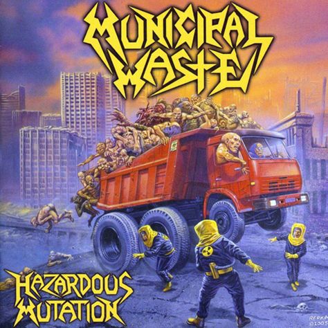 60 Creative Thrash Metal Album Cover Artwork Designs Municipal Waste, Logo Foto, Heavy Metal Art, Metal Albums, Cover Artwork, Thrash Metal, Black Sabbath, Music Albums, Lp Vinyl