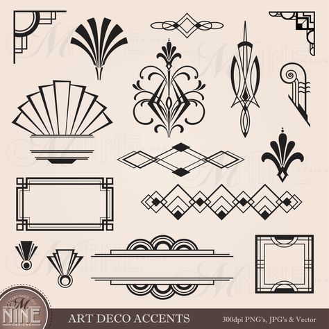 Art Deco Desen, Art Deco Design Elements, Journal Tips, Art Deco Inspiration, Motif Art Deco, Bronze Art, Art Noir, Art Deco Decor, Art Deco Pattern