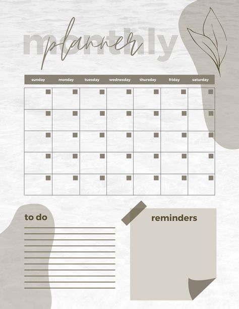 Journal Book Design, Daily Planner Covers, Calendar To Do List, Weekly Planner Printable Templates, Free Planner Printables, Organization Planner, Etsy Planner, Best Planner, Monthly Planner Template