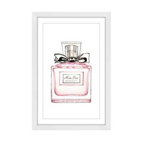 Marmont Hill MH-DNTEL-25-WFP-36 36 Inch x 24 Inch "Miss Dior" Framed (185 AUD) ❤ liked on Polyvore featuring home, home decor, wall art, art prints, wall decor, white, white framed wall art, home wall decor, white wall art and white home decor Dior Frames Wall, Dior Frames, Decor Paintings, Circle Game, Framed Oil Painting, Pink Frames, Marmont Hill, Prints Wall, White Home