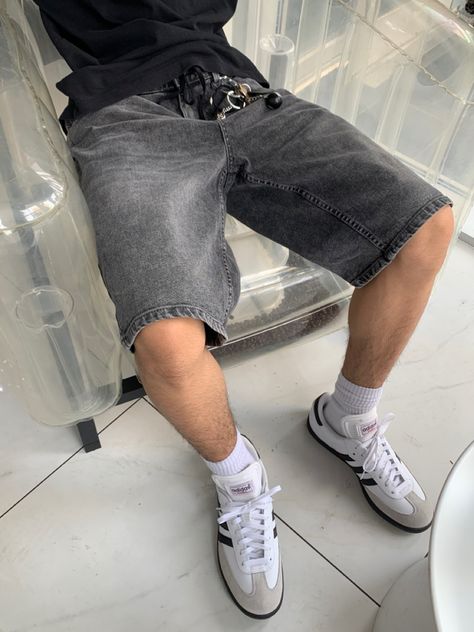 Teen Guy Fashion, Boys Aesthetic Outfits, Jorts Outfit, Streetwear Photoshoot, Streetwear Outfit Ideas, Trendy Boy Outfits, Mens Casual Outfits Summer, Outfits Hombre, Mens Trendy Outfits