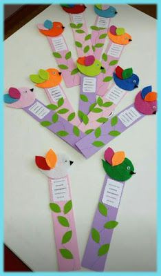 Actividades para Educación Infantil: MANUALIDADES DÍA DEL LIBRO 2019 Marcalibros Ideas, Handmade Bookmarks Diy, Penanda Buku, Pinterest Crafts, Origami Paper Art, Bookmarks Kids, Diy Bookmarks, Art N Craft, Birthday Cards Diy