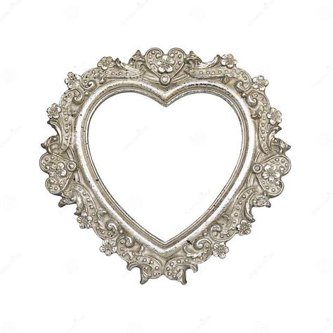 Heart Picture Frame, Old Picture Frames, Antique Pictures, Heart Pictures, Vintage Picture Frames, Old Frames, Heart Frame, Family Picture, Vintage Tattoo