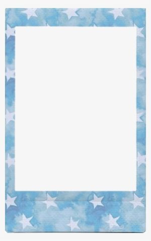 Blue Polaroid Frame, Tumblr Polaroid, Blue Polaroid, Polaroid Png, Polaroid Frame Png, Png Free Download, Polaroid Frame, Collage Scrapbook, Png Aesthetic