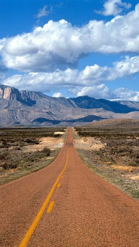 Lonesome Highway, Guadalupe Mountains Guadalupe Mountains, Texas Places, Video Show, Camping Locations, Texas Travel, Beautiful Sights, Florida Keys, Beautiful Places To Visit, Most Beautiful Places