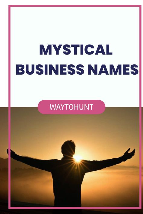 Mystical Business Names Spiritual Names, Mystical Names, Sacred Circle, Spirit Soul, Spiritual Business, Meditation Center, Souls Journey, Divine Connections, Find Balance