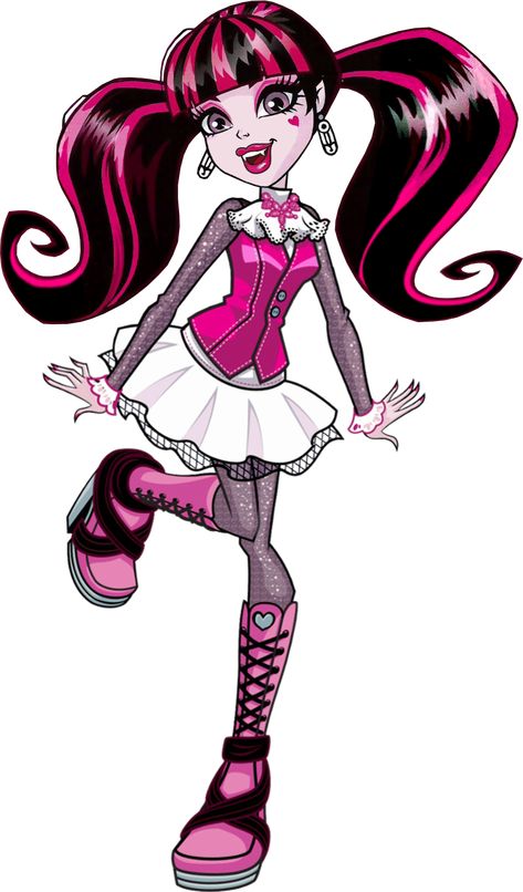 MH-2010 - Draculaura by FigyaLova on DeviantArt Draculaura Monster High, Ghoul School, Monster High Draculaura, High Characters, Arte Monster High, Moster High, Catty Noir, Monster High Art, Monster High Characters