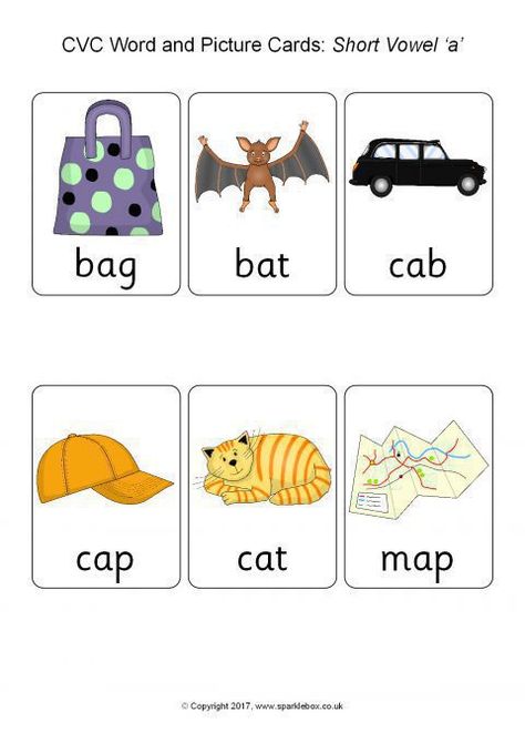 Cvc Word List, Cvc Words With Pictures, Cvc Worksheets Free, Cvc Worksheets Kindergarten, Cvcc Words, Sparkle Box, Phonics Worksheets Free, Cvc Worksheets, Cvc Words Worksheets