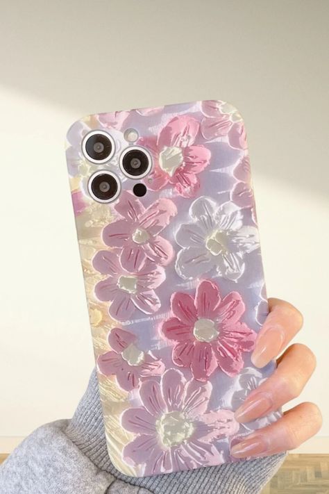 Aesthetic About, Retro Phone Case, Floral Aesthetic, Colorful Aesthetic, Retro Phone, Floral Phone Case, Case For Iphone 13, Aesthetic Phone Case, Iphone 11 Pro Case