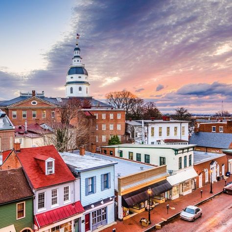 Annapolis Maryland Things To Do, Assateague Island National Seashore, Hand Baggage, Downtown Annapolis, Annapolis Wedding, Annapolis Maryland, United States Travel, Ocean City, Street Scenes