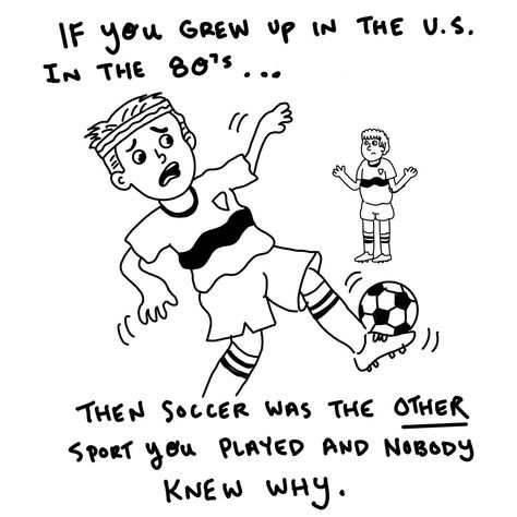 There was nothing like Youth Soccer in the 80’s. What are some of your best memories or favorite team names? . . . #ayso #inktober2024 #inktoberchallenge #inktober52 #inktoberday5 #inktober #danvillageillustration #youthsoccer #ussoccer Soccer 101, Soccer Is The Best Sport, U12 Soccer Practice Plans, Only Soccer Players Will Understand, Coaching U7 Soccer, Us Soccer, Youth Soccer, Team Names, Best Memories