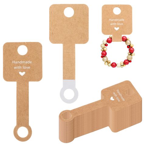 PRICES MAY VARY. 【Package Contents】You will receive 100pcs keychain packaging.For displaying earrings or jewelry,the bracelet display cards have holes on the top to hang from a display stand.Each keychain packaging measures 4x10cm/1.56x3,93inch,enough for daily use and sharing. 【Premium Material】Keychain display cards are made of thick kraft paper,firm and sturdy,not easy to break or bend,offering a long service time,Our paper is of good quality and is not easily creased and damaged during the s Keychain Display Card, Bracelet Display Cards, Displaying Earrings, Keychain Packaging, Keychain Display, Bracelet Packaging, Jewelry Display Cards, Bracelet Display, Packaging Ideas