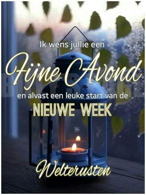 Zondag avond Slaap Lekker, Good Evening, Good Night, Good Morning, Quotes