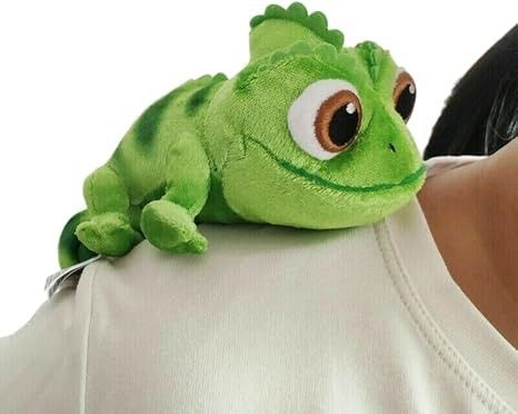 Amazon.com: Pascal Plush Shoulder Magnetic Riding Chameleon Stuffed Animal Toy : Toys & Games Rapunzel Chameleon, Pascal Rapunzel, Kawaii Disney, Disney Rapunzel, Soft Stuffed Animals, Disney Tangled, Plush Toy Dolls, Cute Stuffed Animals, Doll Gift