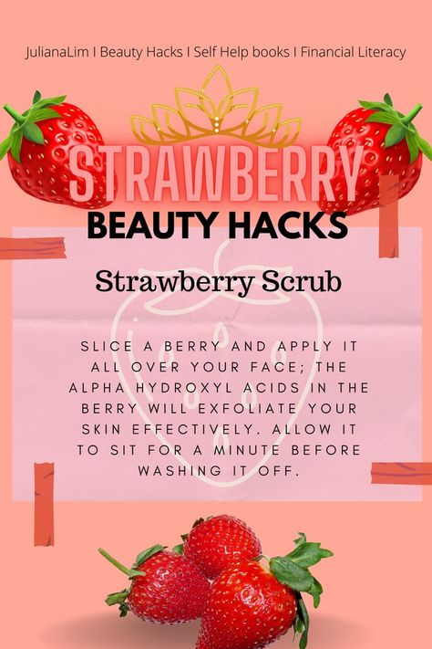 Beauty hacks. Beauty tips. Strawberry for face. Strawberry for face mask. Natural beauty product. makeup hacks beauty secrets. makeup hacks tutorials. makeup tips beauty tips. beauty hacks. beauty tips. diy beauty. diy beauty products. diy beauty hacks. Beauty Products Diy, Face Mask Natural, Diy Beauty Products, Tutorials Makeup, Makeup Hacks Beauty Secrets, Makeup Hacks Tutorials, Reduce Hyperpigmentation, Acne Control, Beauty Diy