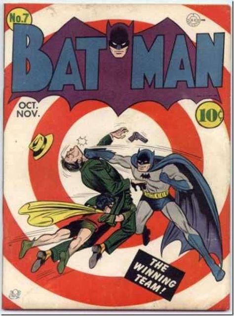 #Fangeek Batman Comic Book Cover, Batman Comic Cover, Bob Kane, Batman Comic Books, Golden Age Comics, Classic Comic Books, Gay Comics, Bd Comics, Old Comics