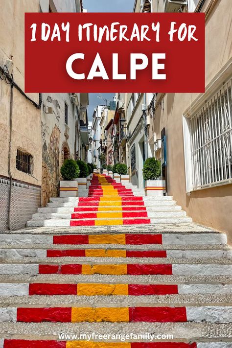 Look no further for a guide to your visit to Calpe in Spain. This guide shares everything you ought to know about planning your day trip to Calpe, including how to get there, what you should see and do, as well as where to stay and eat. This is the perfect day trip from Javea... Click the pin for more! Spain Destinations, Calpe Spain, Spain Travel Guide, Europe Trip Itinerary, One Day Trip, Holiday Planning, The Perfect Day, Planning Your Day, Travel Board