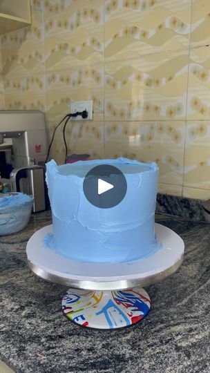 Shades Of Blue Cake, Blue Ombre Cake, Male Birthday Cake, Blue Cakes, Birthday Cakes For Men, Chocolate Cake, Shades Of Blue, Red Velvet, Vanilla