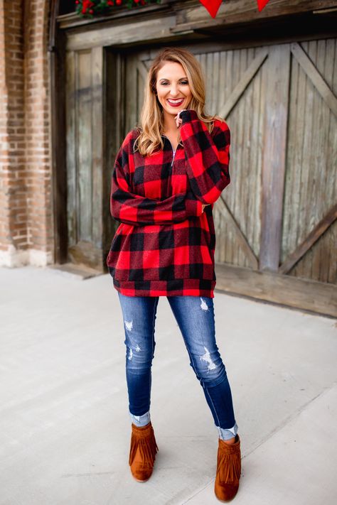 Jeans and wedges