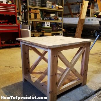 End table plans | HowToSpecialist - How to Build, Step by Step DIY Plans End Table Plans, Farmhouse End Tables, Table Picnic, Wood Table Diy, Wood Table Design, Diy End Tables, Table Diy, Diy Furniture Table, Country Furniture