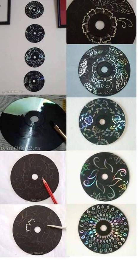 Dvd Craft, Cd Crafts Diy, Old Cd Crafts, Thirst For Knowledge, Cd Diy, Old Cd, Old Cds, Cd Crafts, Olden Days