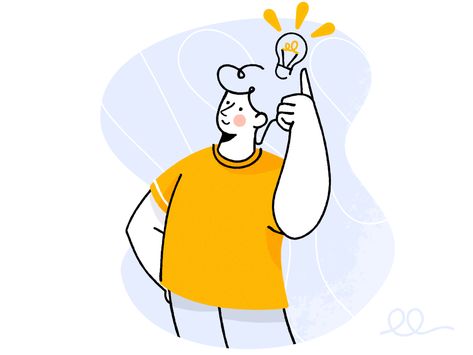 Idea! by Pawel Olek | Dribbble | Dribbble Global Community, Light Bulb