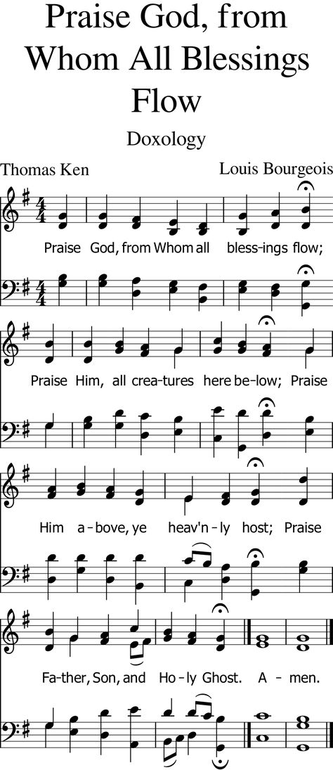 #6000: Praise God from Whom all blessings flow | Mobile Hymns Praise God From Whom All Blessings Flow, Bible School Songs, Hymns Of Praise, Hymn Sheet Music, Hymn Music, Prayer For Church, Hymns Lyrics, Christian Song Lyrics, School Songs