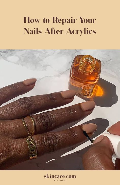 How to Repair Damaged Nails From Acrylics Quick Detox, Nails After Acrylics, Feel Healthy, Diy Beauty Treatments, Nail Repair, Damaged Nails, Brittle Nails, Nail Strengthener, Strong Nails