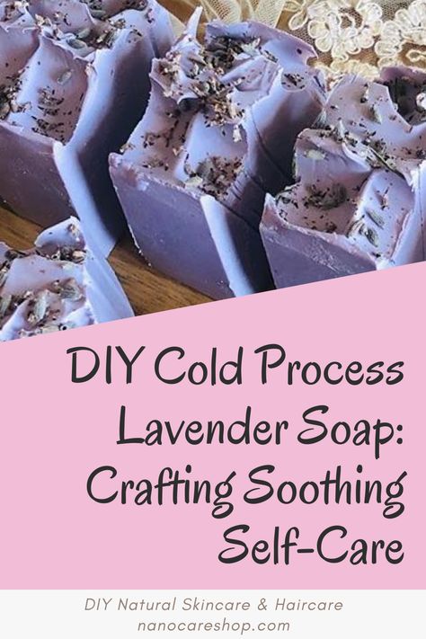 Discover the essence of tranquility as you embark on a journey to make your very own DIY Cold Process Lavender Soap. In this comprehensive guide, we unveil the step-by-step process of creating these soothing bars. Elevate your self-care routine with the calming aroma of lavender, carefully crafted by your hands. Get ready to immerse yourself in the world of Crafting Soothing Self-Care through the art of soap making. Lavender Goat Milk Soap, Lavender Soap Recipe Cold Process, Diy Cold Process Soap Recipes, Lavender Soap Recipe, Making Goat Milk Soap, Honey Soap Recipe, Crunchy Stuff, Goat Milk Soap Recipe, Soap Lavender