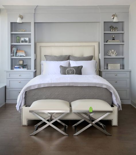 Bedroom Built Ins, Transitional Bedroom, Trendy Bedroom, Remodel Bedroom, Rustic Bedroom, Contemporary Bedroom, Beautiful Bedrooms, Bedroom Storage, My New Room