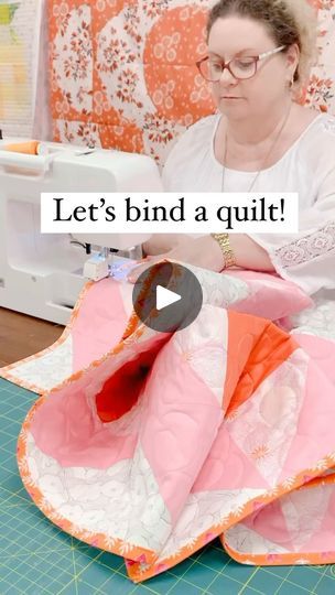 640 reactions · 121 shares | One of the most common sticking points for newcomers is binding your quilt.

You’ve finished your quilt top, and it has been quilted. What now?

This quick little reel will show you how to bind your quilt using the machine binding method. It takes less than 60 seconds to watch.

If you have any questions, feel free to pop them in the comments below ⬇️ | Quilty Desires | French Fuse · Space Blanket Sewing, Machine Binding, Binding Tutorial, Quilt Binding, Quilting For Beginners, Longarm Quilting, 60 Seconds, Quilt Tutorials, The Machine