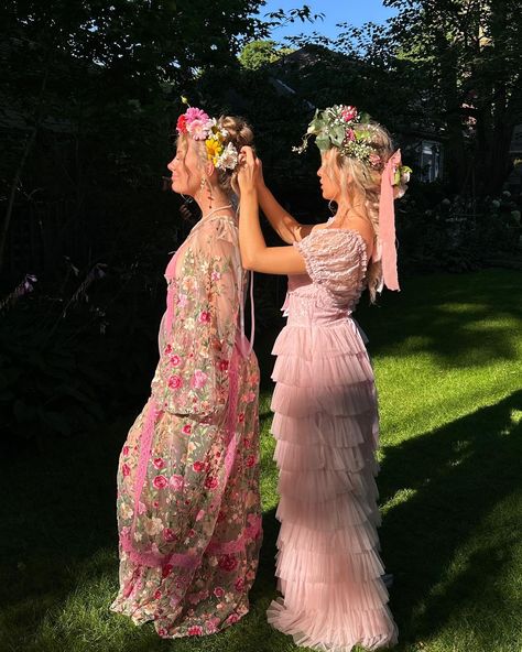 3rd Annual Garden Party 🌸🌷🎀🪻🍯 thank you to all attendees for a beautiful day in the garden and clear skies Garden Party Aesthetic Outfit, Garden Party Wedding Aesthetic, Garden Party Attire, Garden Party Dresses, Floral Party Theme, Whimsical Garden Party, Southern Nights, English Tea Party, Annual Garden